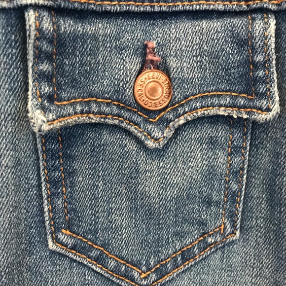 Levi’s Washed Denim Jacket - Picture 7 of 8